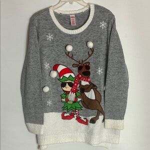 FESTIVE CHRISTMAS SWEATER
CUTE CHARACTERS SOFT COLOR-BLOCK